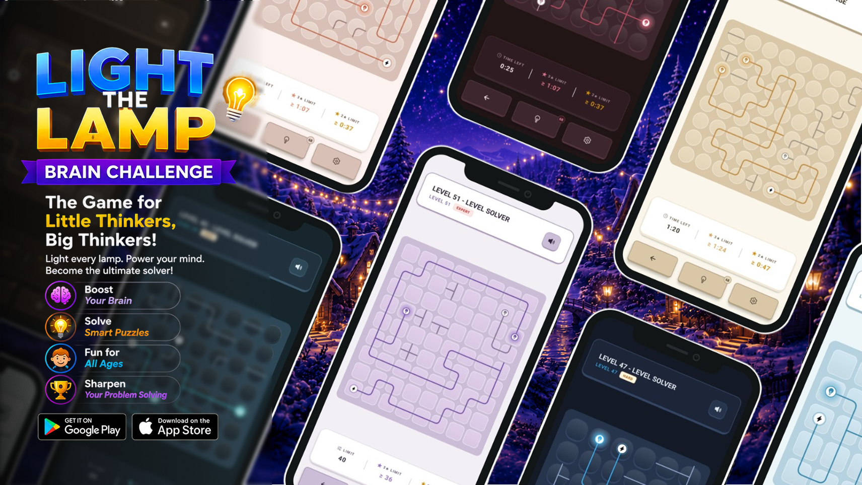 Light the Lamp: Puzzle Game